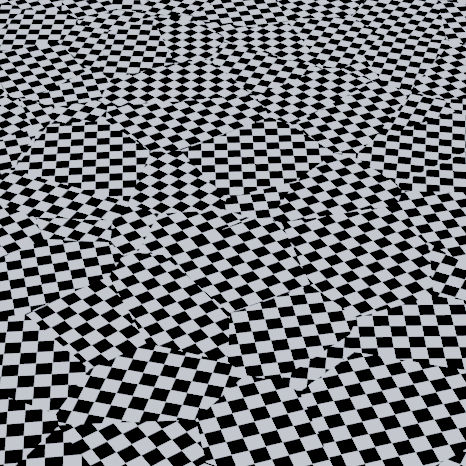 checker with random rotations