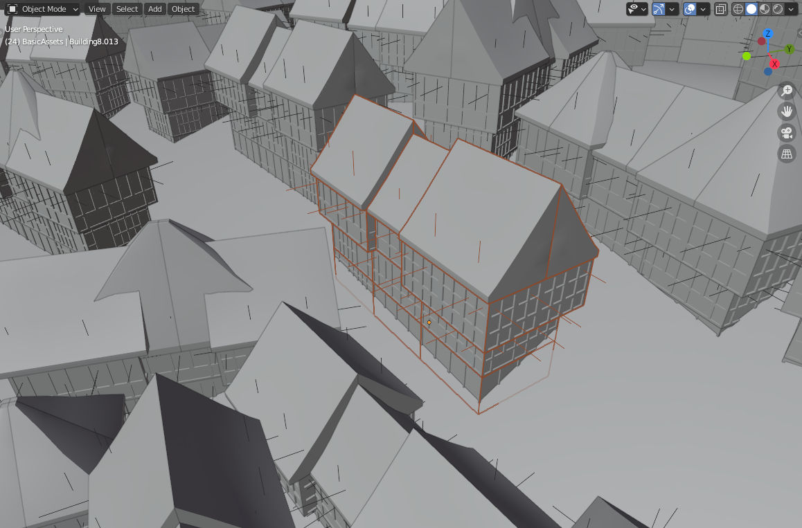 placing buildings